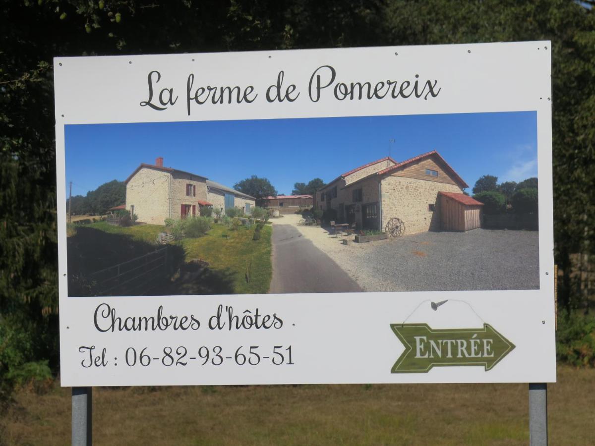 La Ferme De Pomereix Le Dorat Экстерьер фото